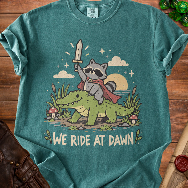 Dawn Rider T-Shirt in Blue Spruce