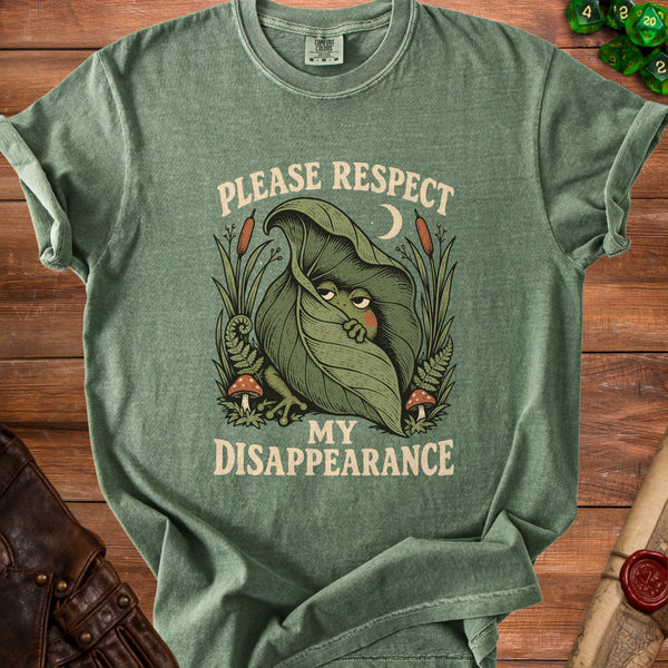Disappearing Frog T-Shirt in Moss