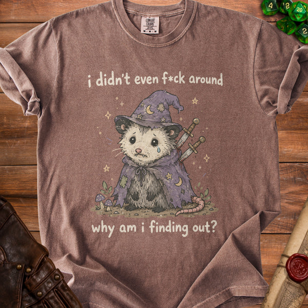 Betrayed Opossum T-shirt in Espresso