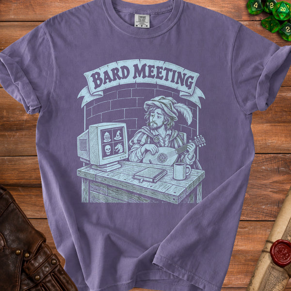 Bard Meeting T-Shirt in Grape