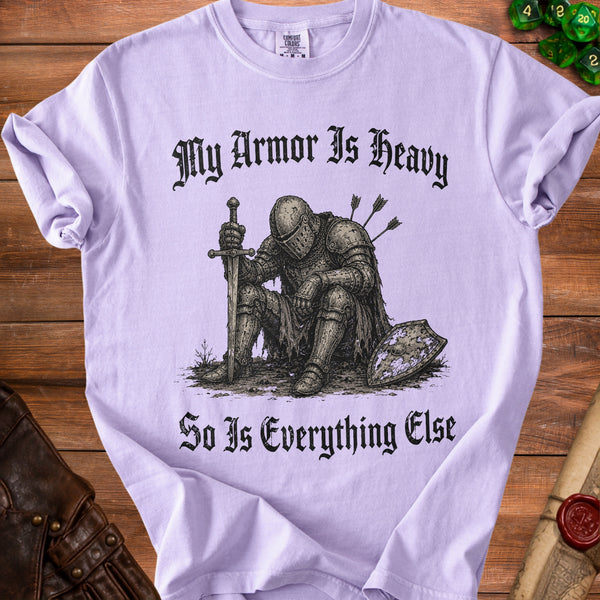 Heavy Armor T-shirt in Orchid
