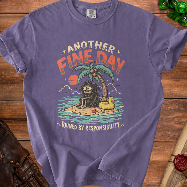 Fine Day T-Shirt in Grape