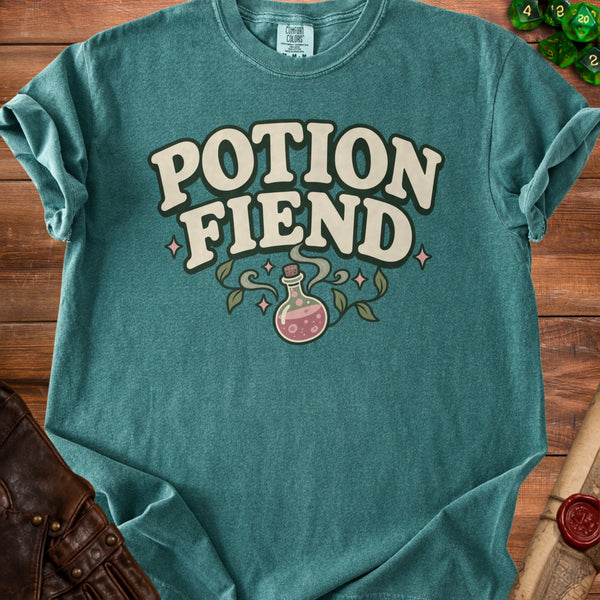 Potion Fiend T-Shirt in Blue Spruce