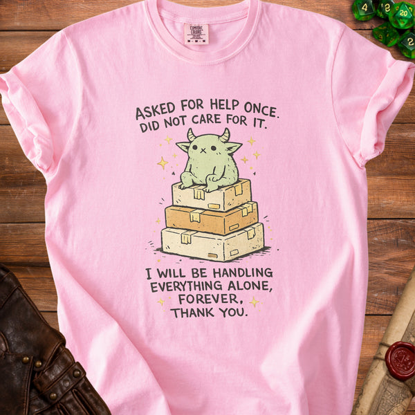 Forever Alone T-Shirt in Blossom