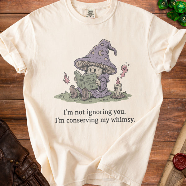 Conserving Whimsy T-shirt in Ivory