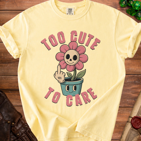 Cute Carefree T-Shirt in Butter