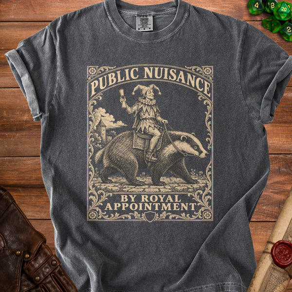 Public Nuisance T-shirt in Pepper