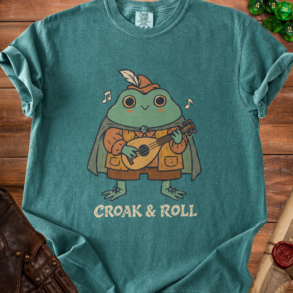 Frog Bard T-Shirt in Blue Spruce