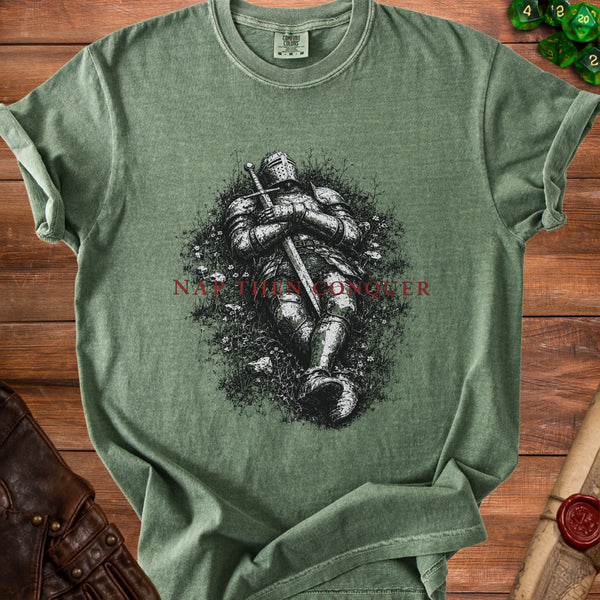 Nap Conquer T-Shirt in Moss
