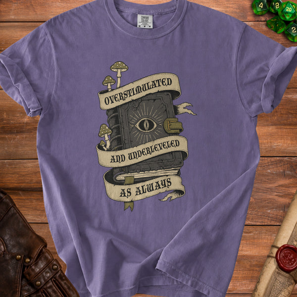 Mystic Underleveled T-Shirt in Grape