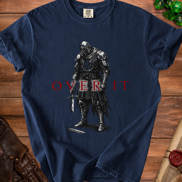 Over It T-Shirt in True Navy