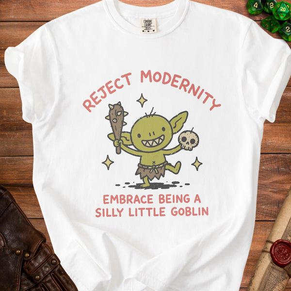Silly Goblin T-Shirt in White