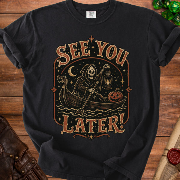See You Later Grim Rendezvous T-Shirt in Black