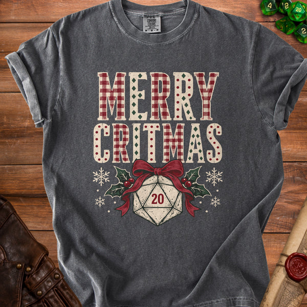 Merry Critmas T-Shirt in Pepper