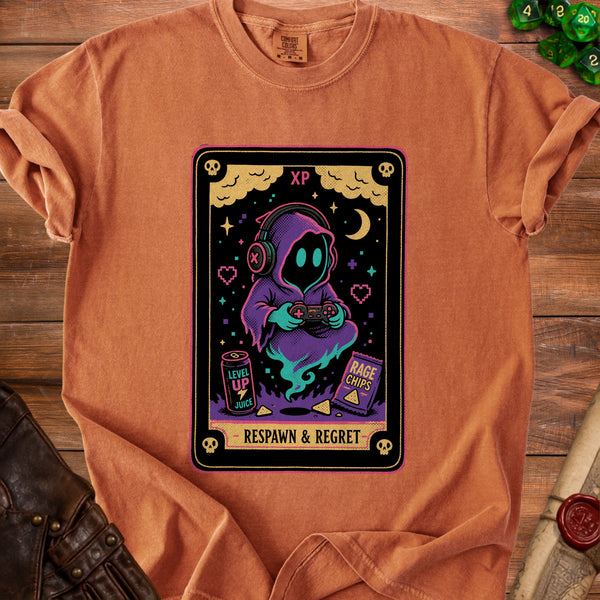 Respawn Regret T-Shirt in Yam