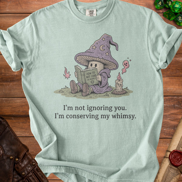 Conserving Whimsy T-shirt in Bay