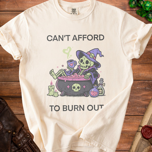 Burnout Witch T-Shirt in Ivory