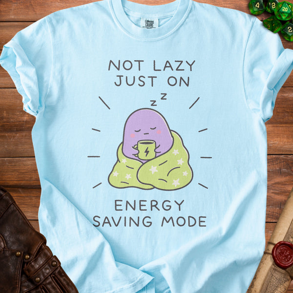 Energy Mode Strategic Recharge T-Shirt in Chambray