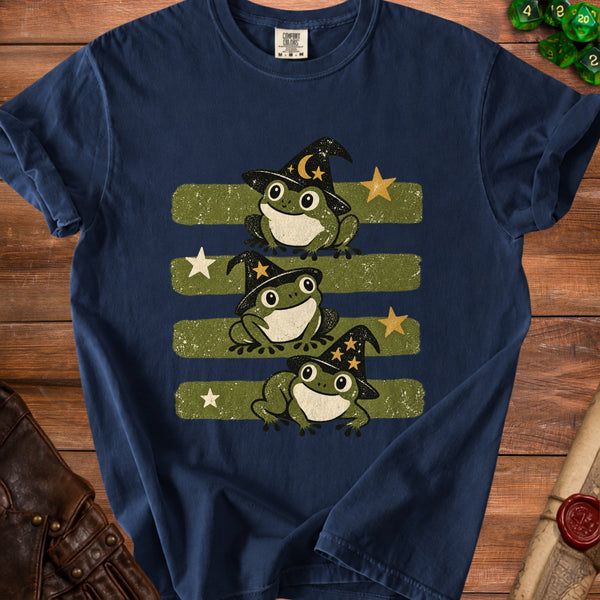 Wizard Frogs T-Shirt in True Navy
