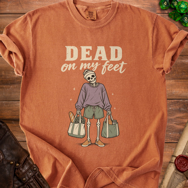 Dead Feet T-Shirt in Yam