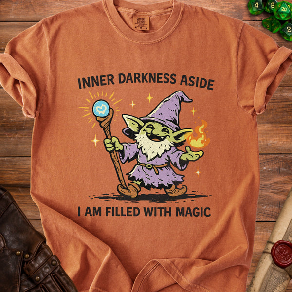 Whimsical Wizard T-Shirt in Yam