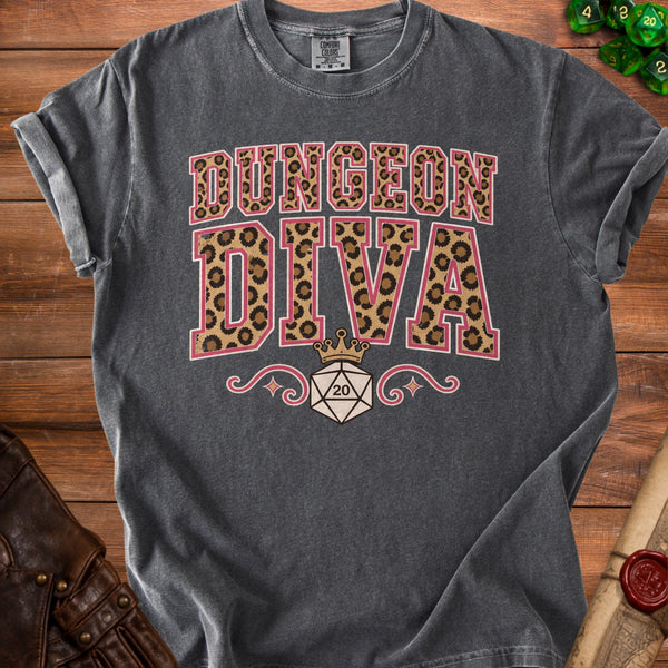 Dungeon Diva T-Shirt in Pepper