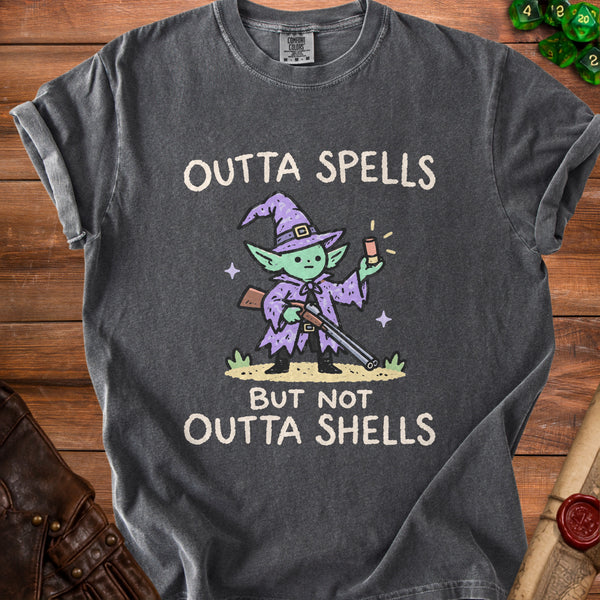 Outta Spells Mana T-Shirt in Pepper