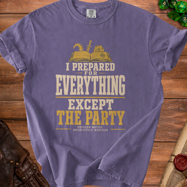 Prepared Party T-Shirt in Grape