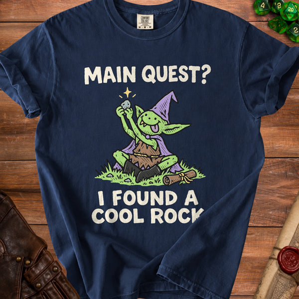 Cool Rock T-shirt in True Navy