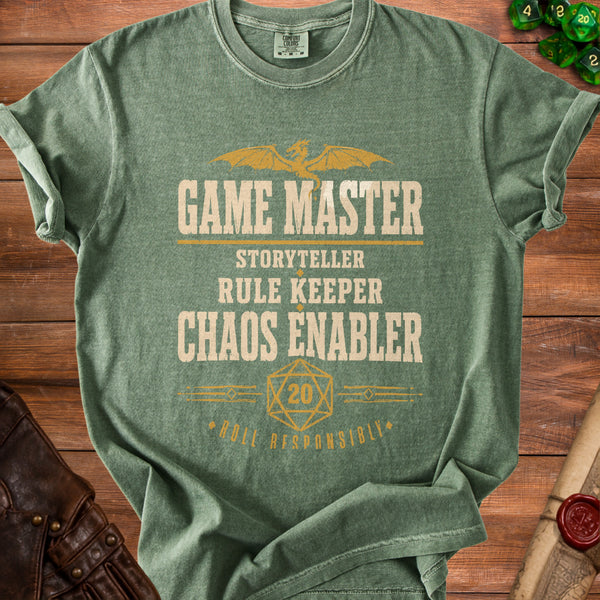 GM's Decree T-Shirt in Moss