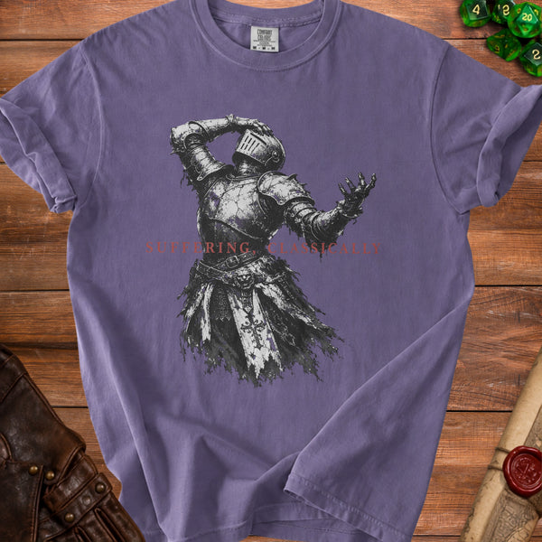 Suffering Classically T-shirt in Grape