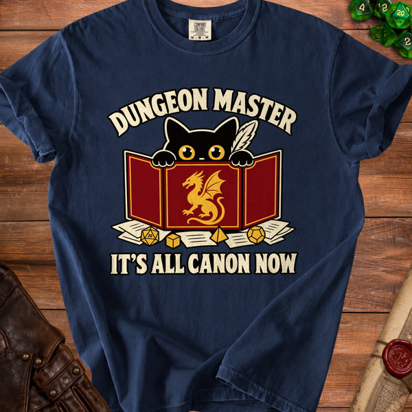 Dungeon Master Initiative T-Shirt in True Navy
