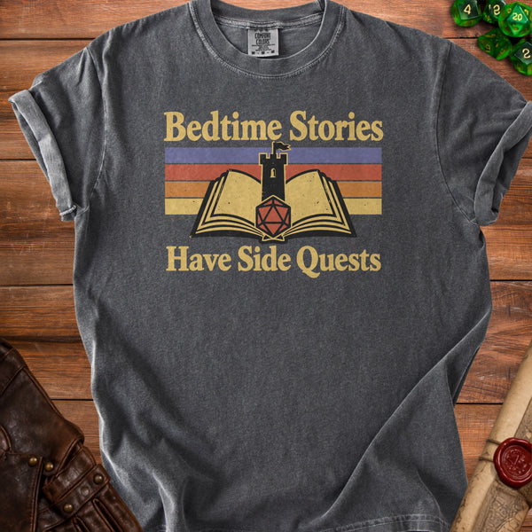 Side Quest For Storytellers T-Shirt in Pepper