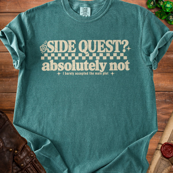 Side Quest T-Shirt in Blue Spruce