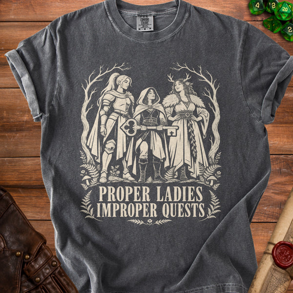 Improper Quests T-Shirt in Pepper