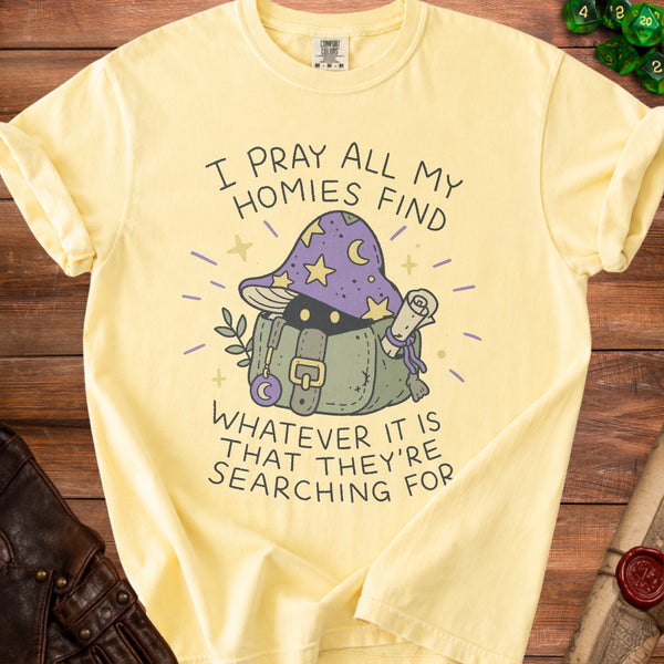 Homie's Quest T-Shirt in Butter
