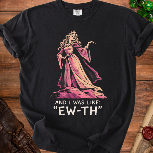Ew-Th Princess T-Shirt in Black
