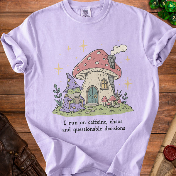 Chaos Frog T-Shirt in Orchid