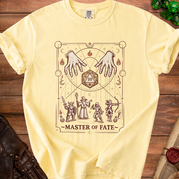 Fate Master T-Shirt in Butter