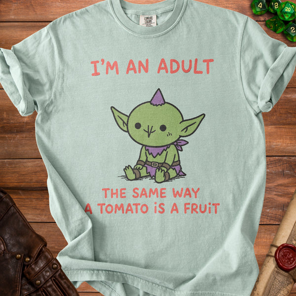 Adult Tomato T-shirt in Bay