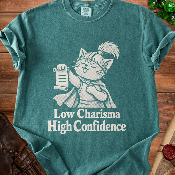 Low Charisma T-Shirt in Blue Spruce