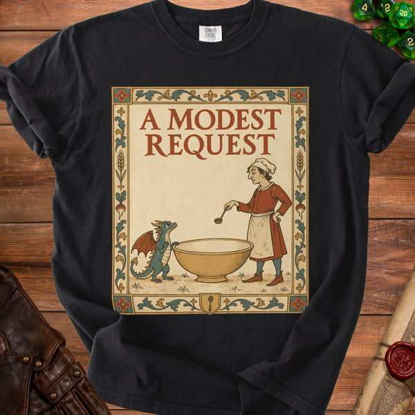 Modest Request T-Shirt in Black
