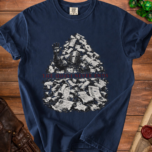 Endless Quest T-Shirt in True Navy