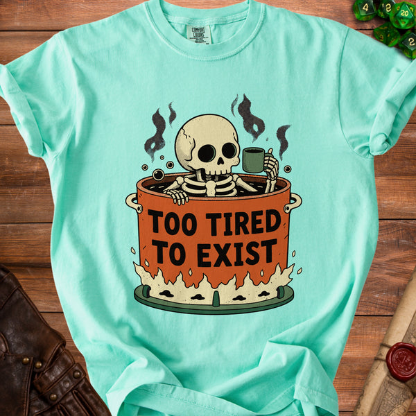 Too Tired T-shirt in Island Reef
