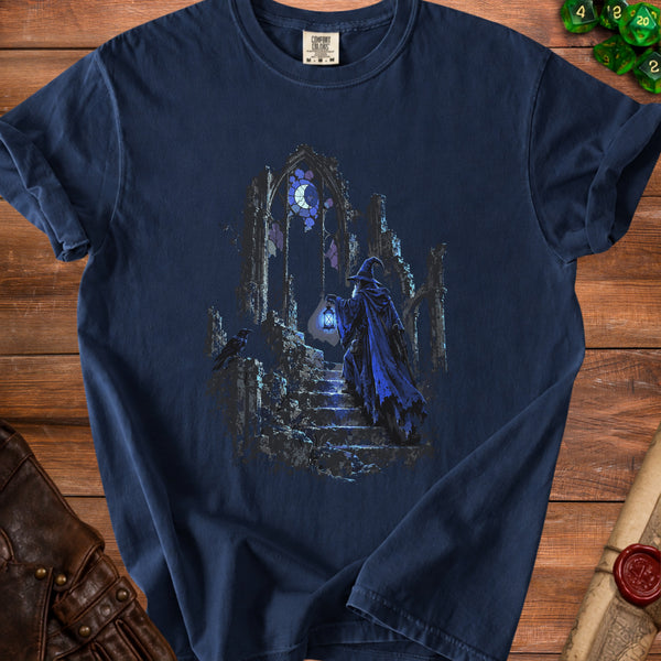 Moonlit Wizard T-Shirt in True Navy