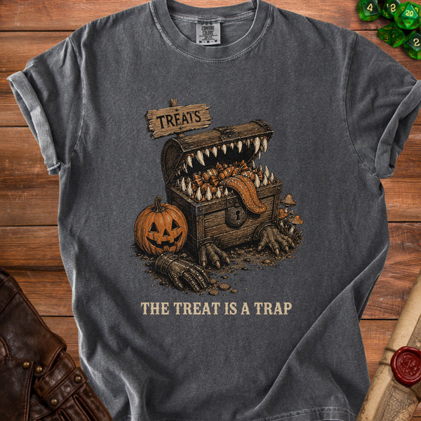 Treat Trap T-Shirt in Pepper