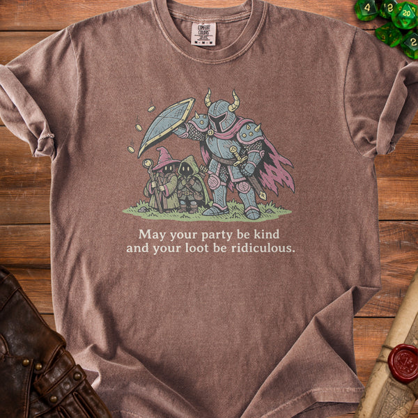 Kind Party T-Shirt in Espresso