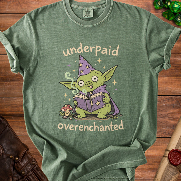 Overenchanted Goblin T-Shirt in Moss