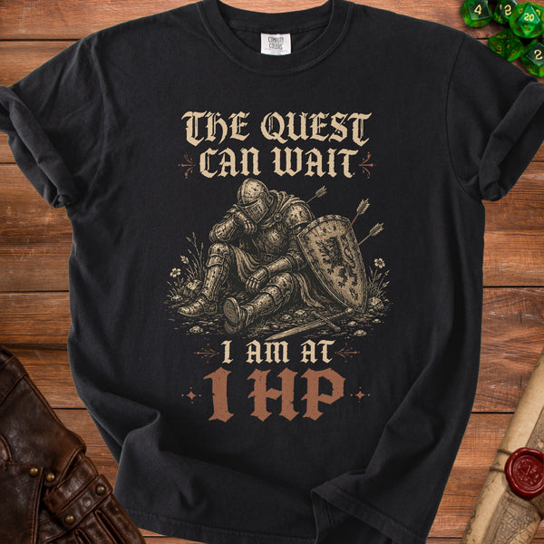 1 HP Knight T-shirt in Black