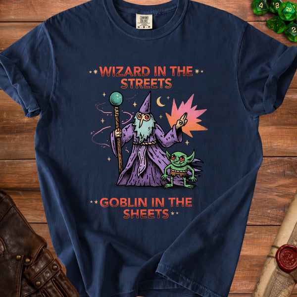 Wizard Goblin T-Shirt in True Navy